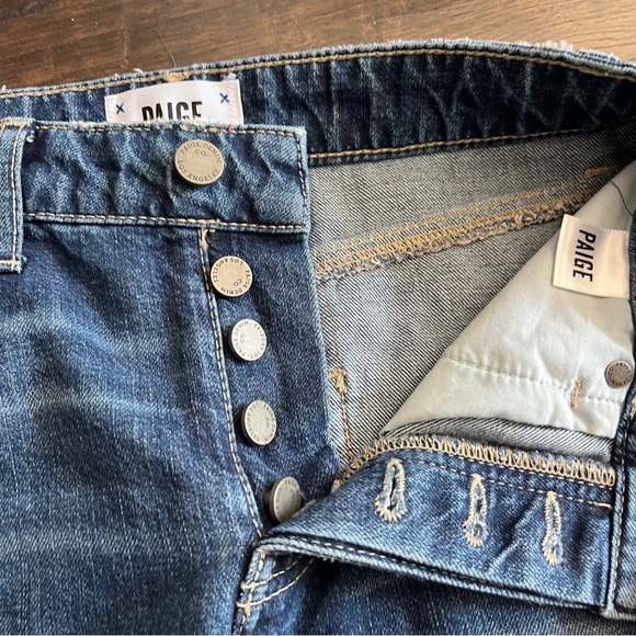 Paige Denim Blue Jean Mini Skirt - Picture 8 of 8